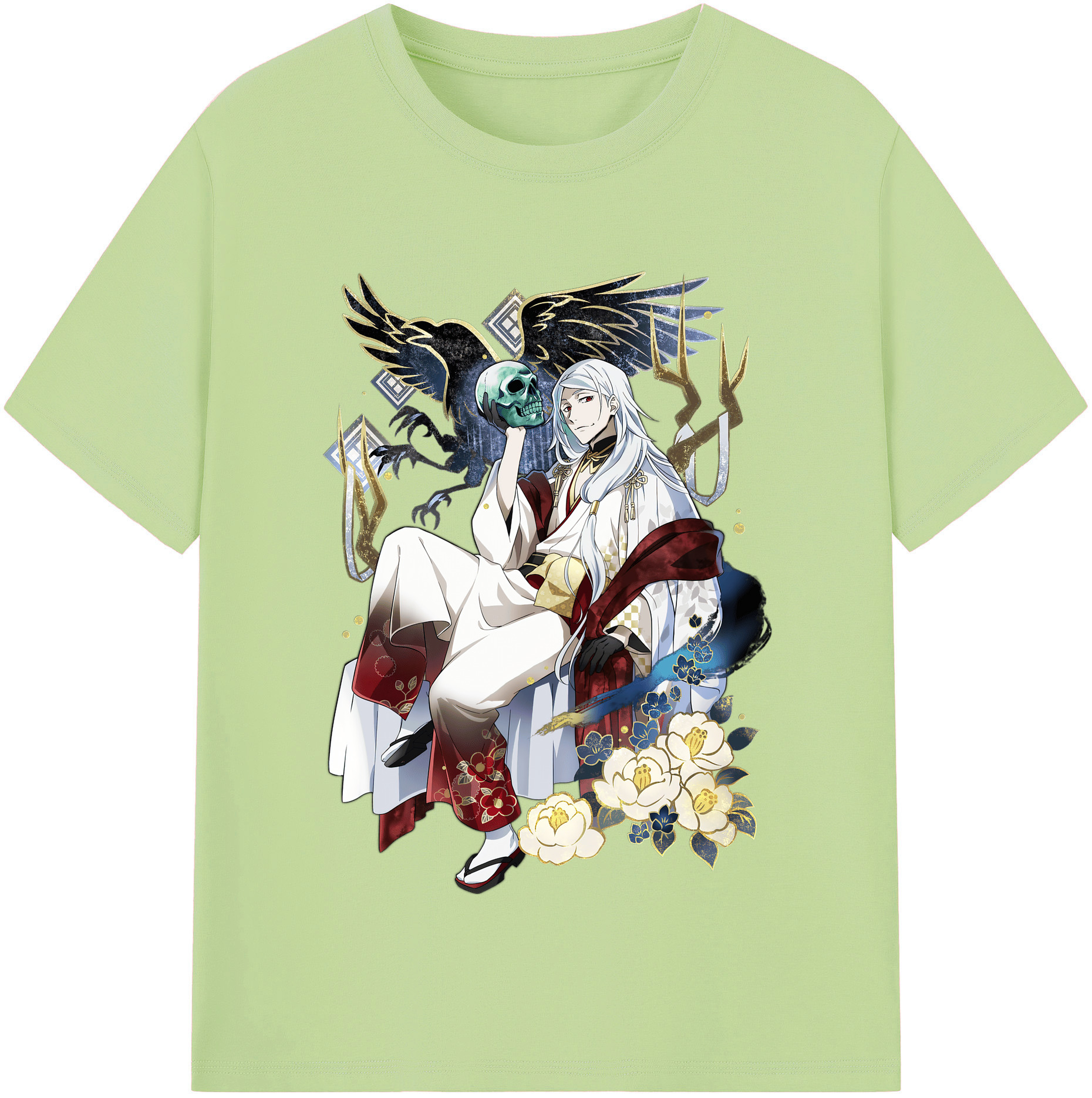 （画像用） 文豪ストレイドッグス Bungo Stray Dogs 綿100％半袖Tシャツ（フロントプリント）